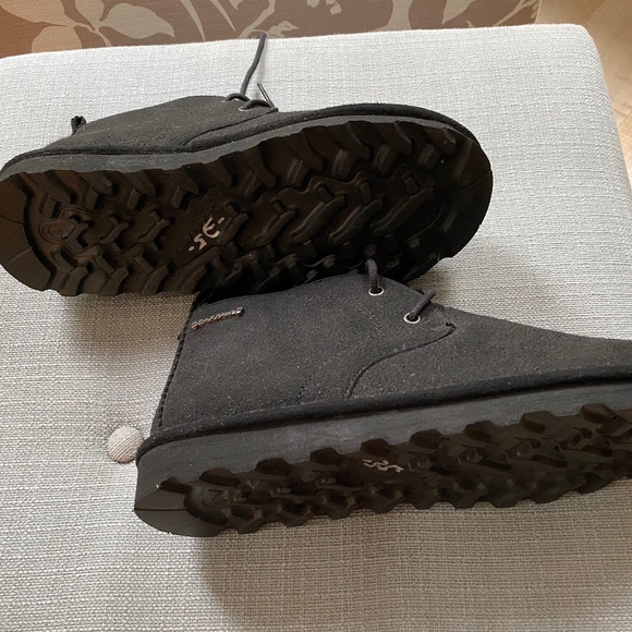 BearPaw Boots Shoes Black Womens Sz. 8 - Picture 2 of 5